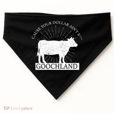 Oliver Anthony Wearing Goochland USA-Made Doggie Bandana