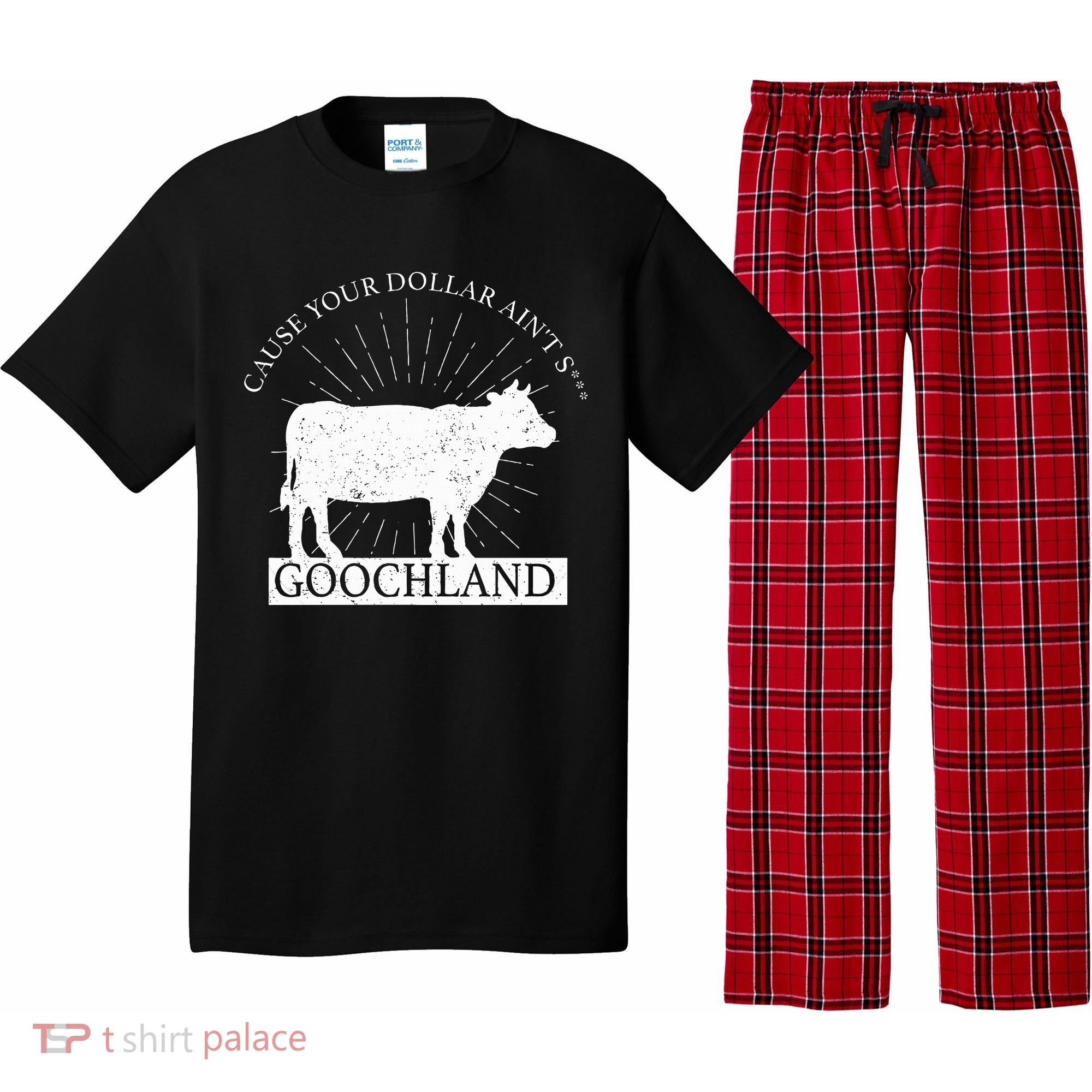 Oliver Anthony Wearing Goochland Pajama Set