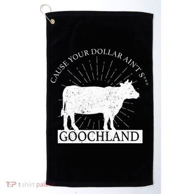 Oliver Anthony Wearing Goochland Golf Towel