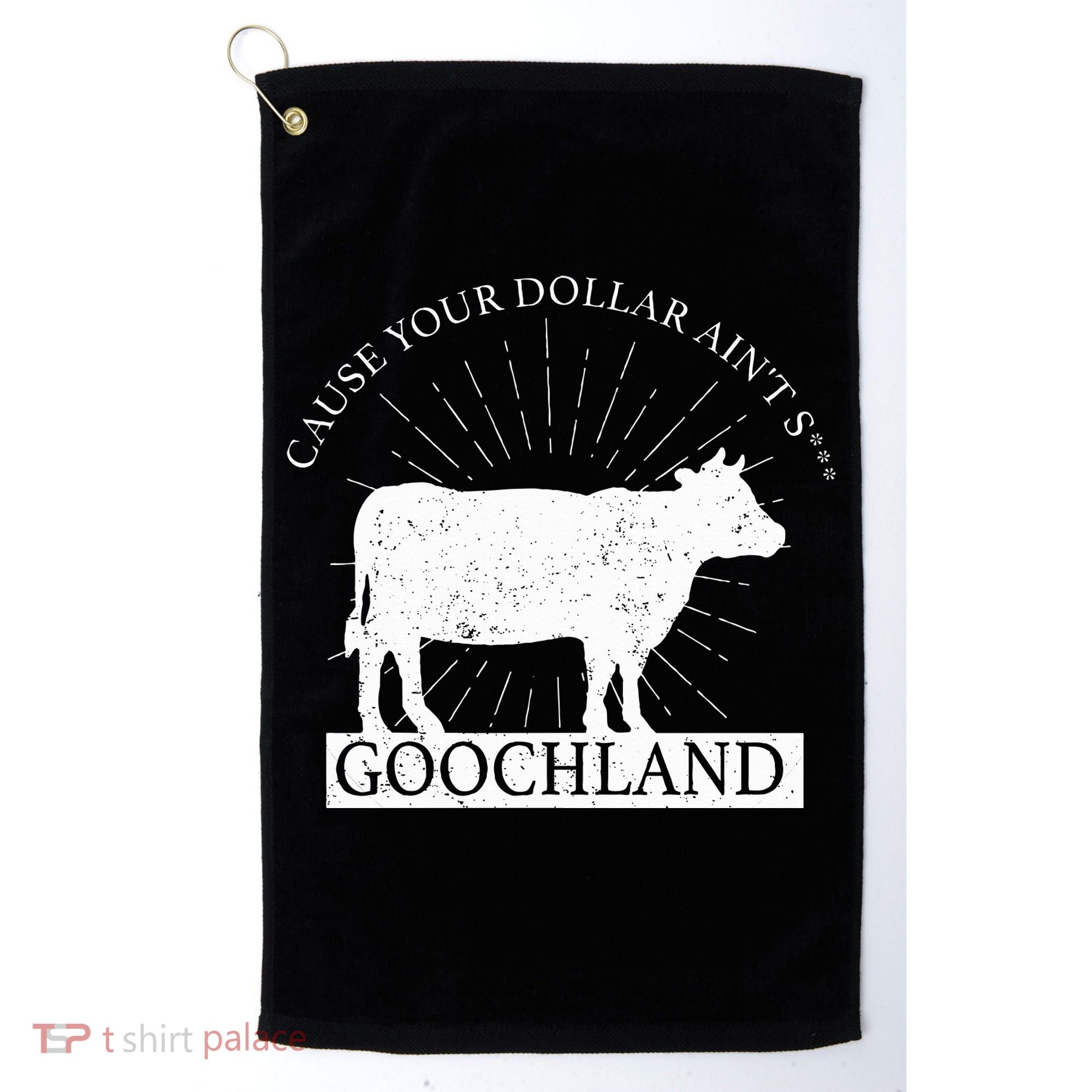Oliver Anthony Wearing Goochland Golf Towel