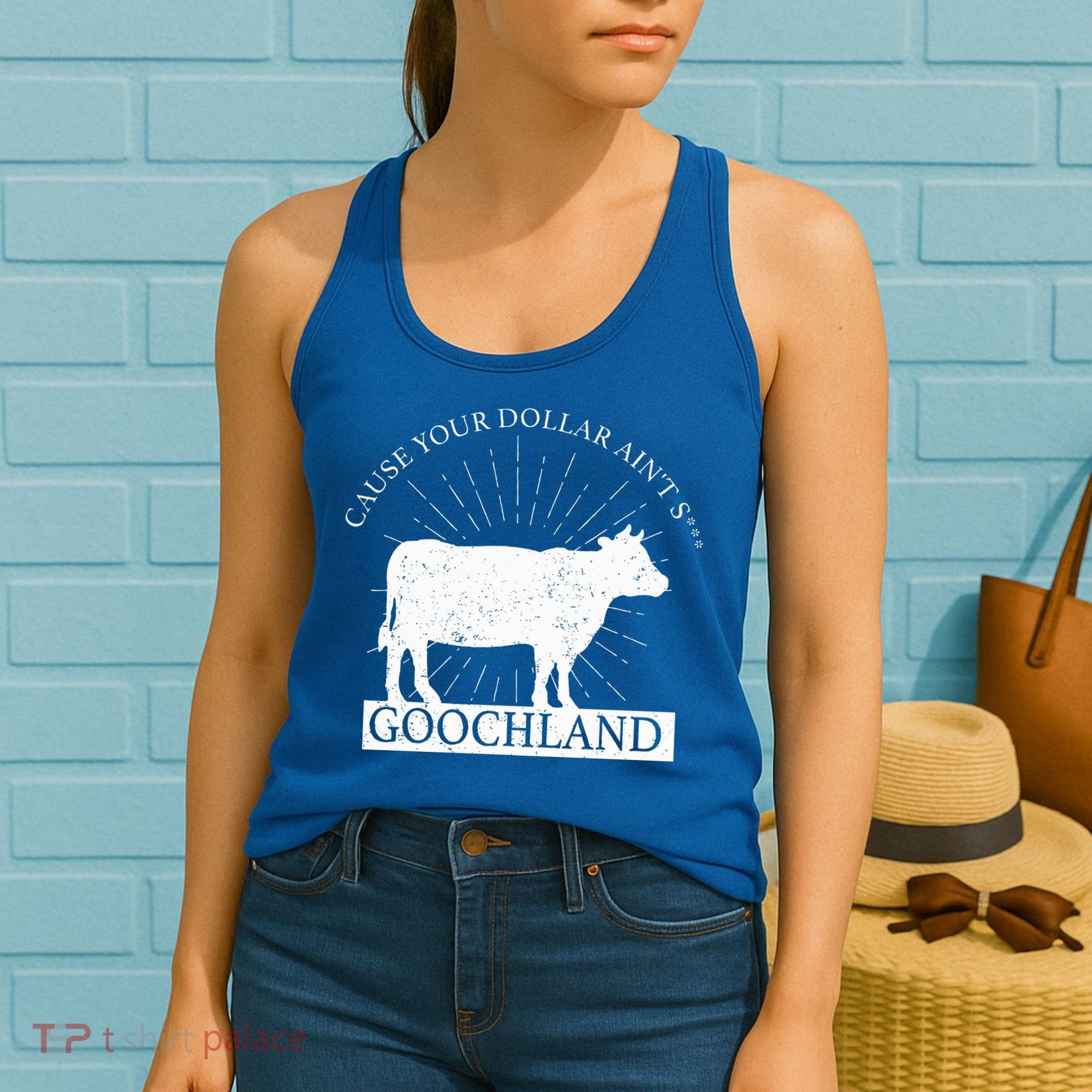 Oliver Anthony Wearing Goochland Women's Tank Top