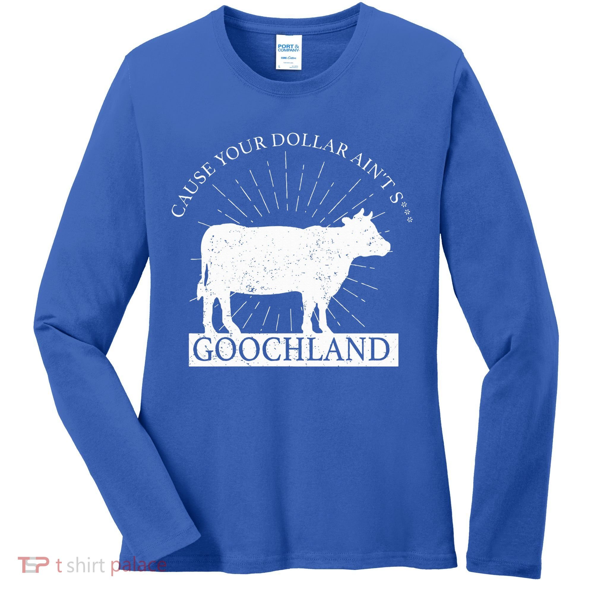 Oliver Anthony Wearing Goochland Women's Long Sleeve Shirt
