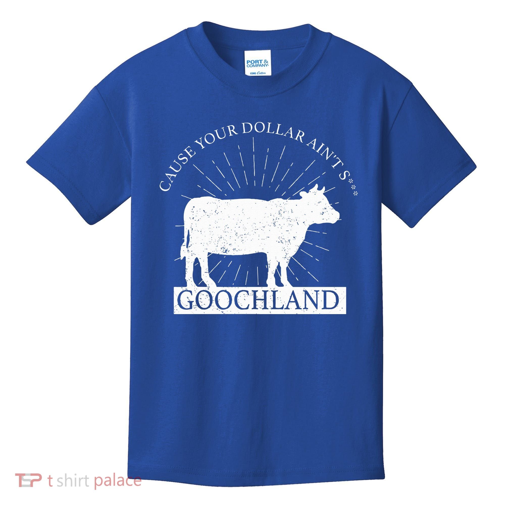 Oliver Anthony Wearing Goochland Kids T-Shirt