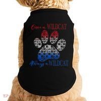 One A Wildcats Always In A Paw Print Doggie Tank thumb 0
