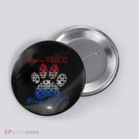 One A Wildcats Always In A Paw Print Button thumb 0