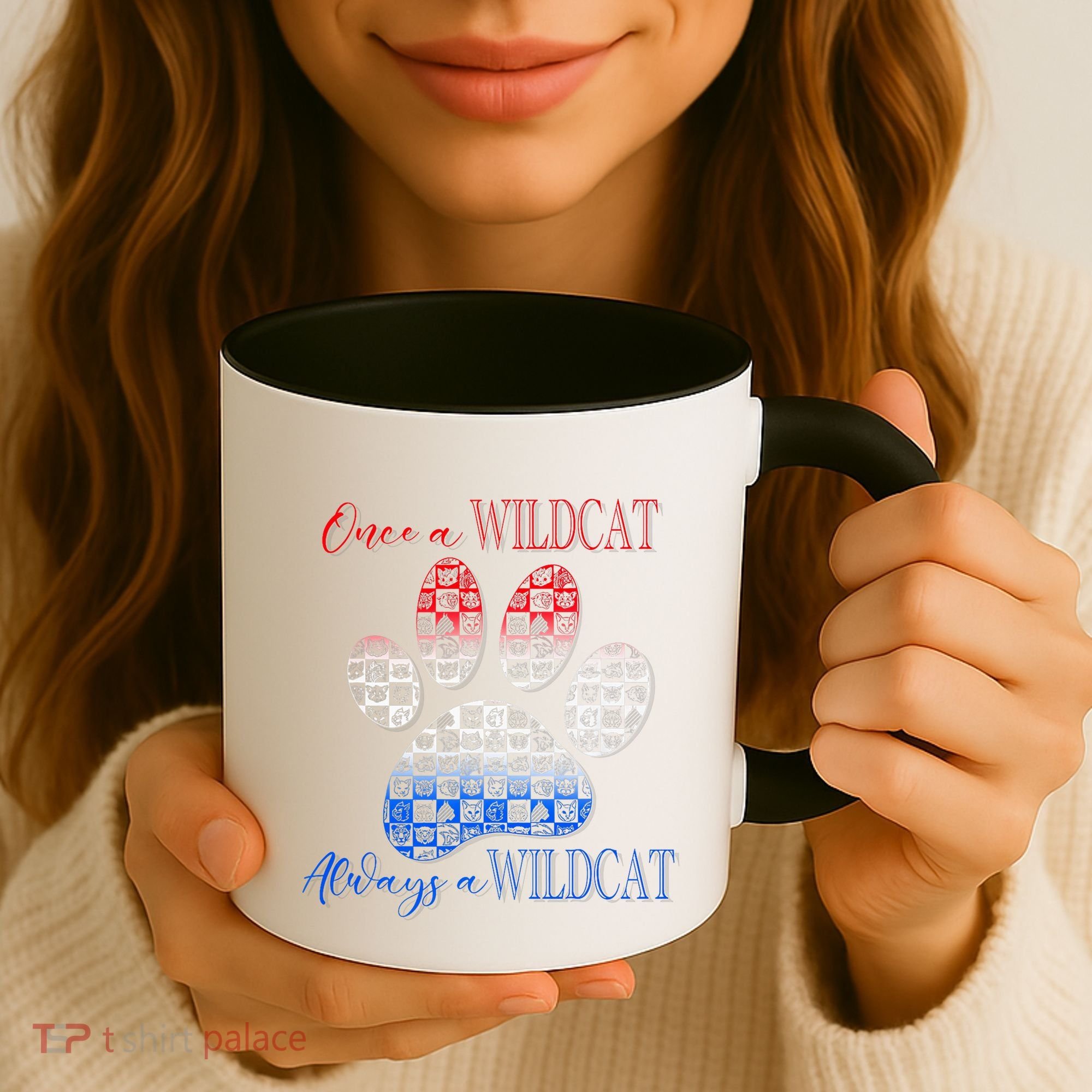 One A Wildcats Always In A Paw Print Coffee Mug