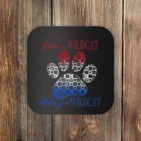 One A Wildcats Always In A Paw Print Coaster thumb 0