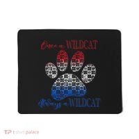 One A Wildcats Always In A Paw Print Mousepad thumb 0