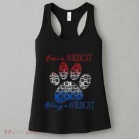 One A Wildcats Always In A Paw Print Women's Tank Top thumb 3