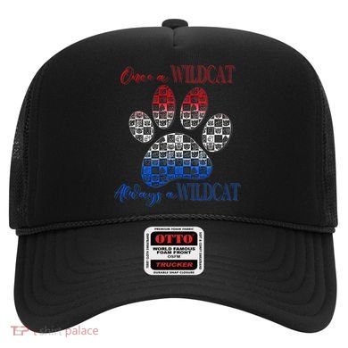 One A Wildcats Always In A Paw Print Hat