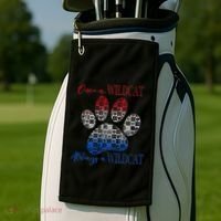 One A Wildcats Always In A Paw Print Golf Towel thumb 2
