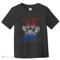 One A Wildcats Always In A Paw Print Toddler T-Shirt thumb 0