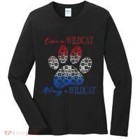 One A Wildcats Always In A Paw Print Women's Long Sleeve Shirt thumb 0