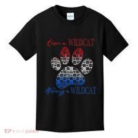 One A Wildcats Always In A Paw Print Kids T-Shirt thumb 0
