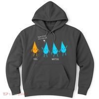 Oil And Water Don't Mix Well Funny Science Hoodie thumb 0
