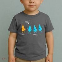Oil And Water Don't Mix Well Funny Science Toddler T-Shirt thumb 2