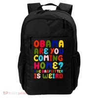 Obama Are You Coming Home Backpack thumb 0