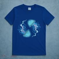 Ocean Animal Zoo Keeper Gift Sea Creature Animal Jellyfish Gift T-Shirt thumb 5