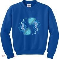 Ocean Animal Zoo Keeper Gift Sea Creature Animal Jellyfish Gift Kids Sweatshirt thumb 0