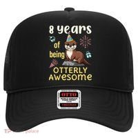 Otter Birthday 8th 8 Years of Being Otterly Awesome Hat thumb 0