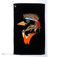 Oriole Bird American Hero Funny Trendy Golf Towel thumb 0
