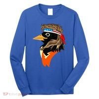 Oriole Bird American Hero Funny Trendy Long Sleeve Shirt thumb 0