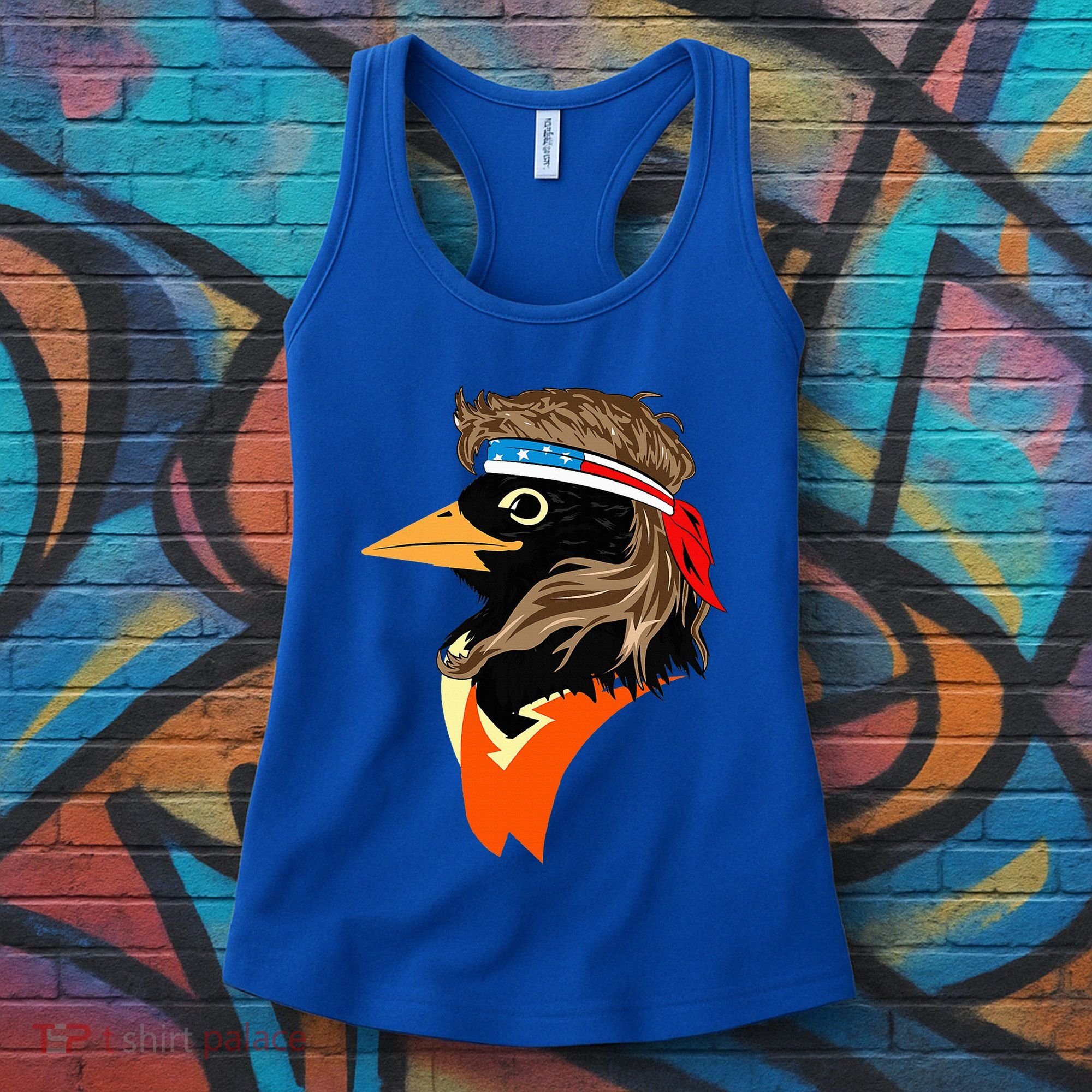 Oriole Bird American Hero Funny Trendy Women's Tank Top