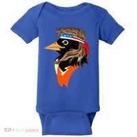 Oriole Bird American Hero Funny Trendy Baby Bodysuit thumb 0