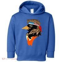 Oriole Bird American Hero Funny Trendy Toddler Hoodie thumb 0