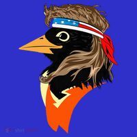 Oriole Bird American Hero Funny Trendy Visor thumb 3
