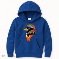 Oriole Bird American Hero Funny Trendy Kids Hoodie thumb 0