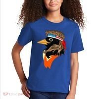 Oriole Bird American Hero Funny Trendy Kids T-Shirt thumb 2