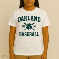 Oakland Baseball Athletic Vintage Sports Team Fan T-Shirt thumb 4