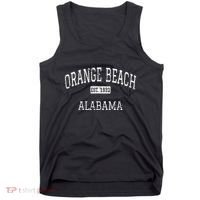 Orange Beach Alabama Al Tank Top thumb 0