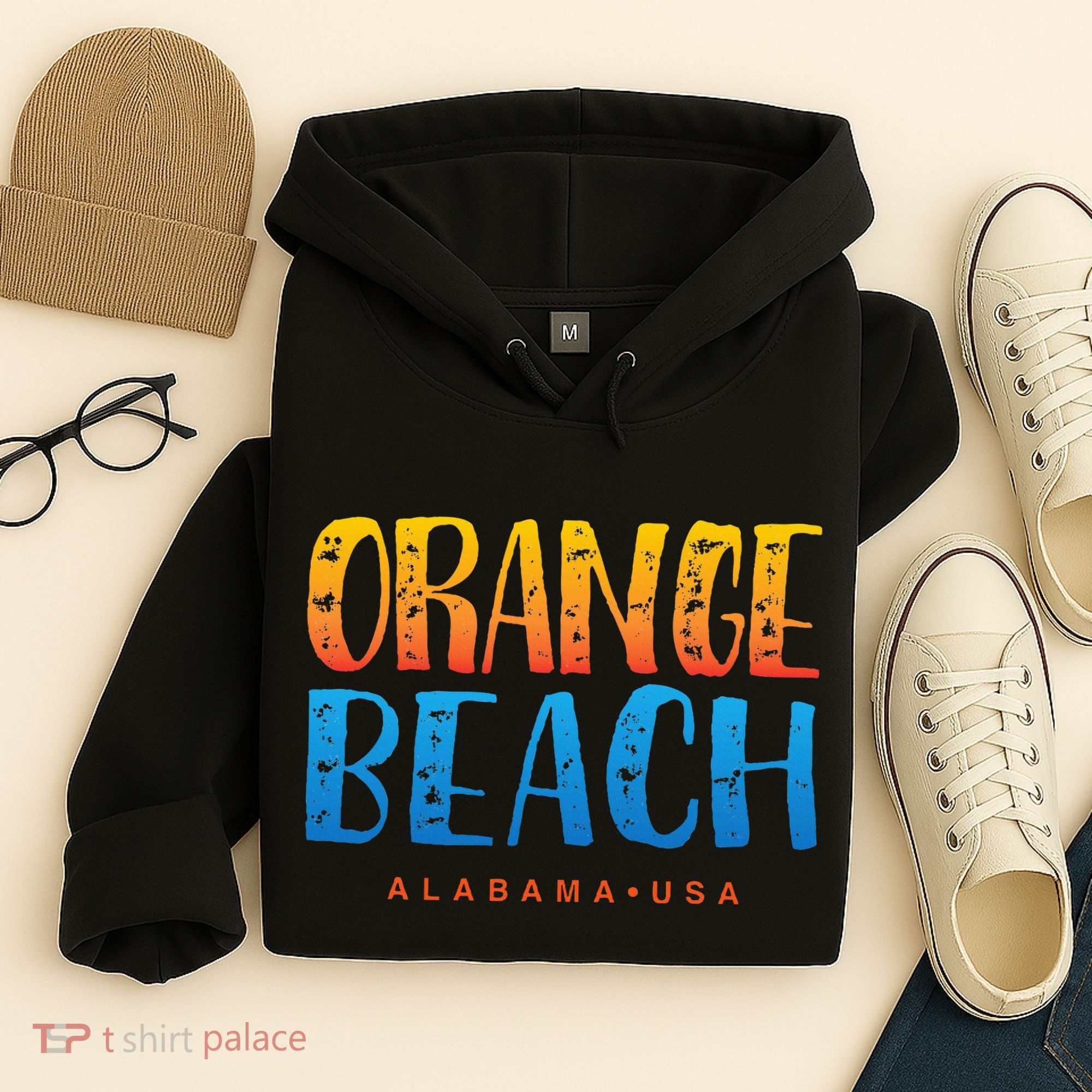 Orange Beach Alabama Souvenir Hoodie