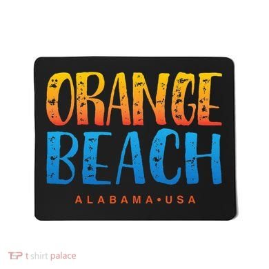 Orange Beach Alabama Souvenir Mousepad