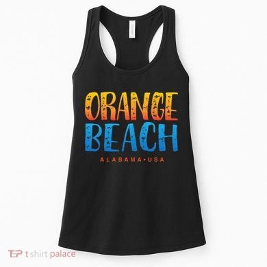 Orange Beach Alabama Souvenir Women's Tank Top