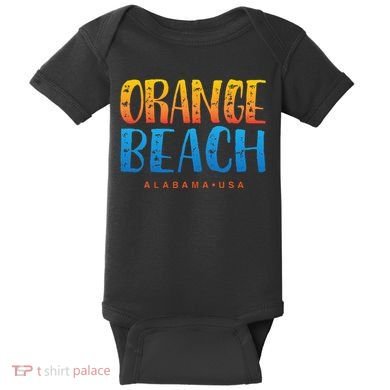 Orange Beach Alabama Souvenir Baby Bodysuit