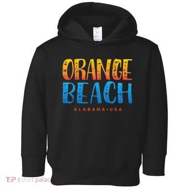 Orange Beach Alabama Souvenir Toddler Hoodie