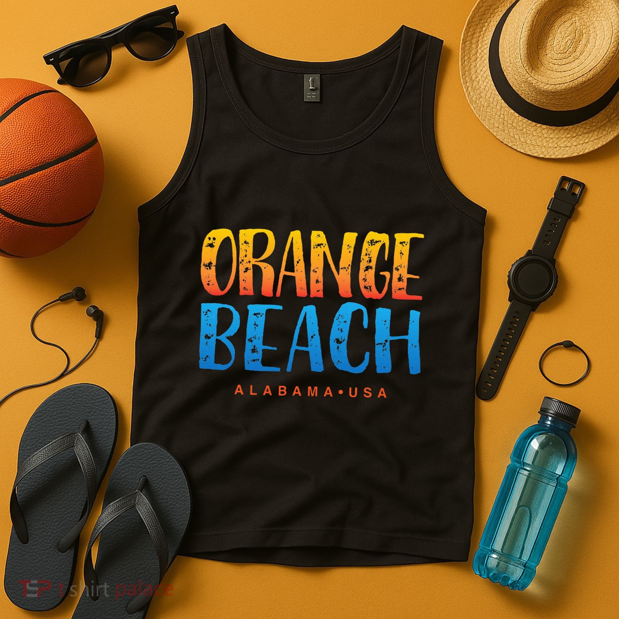 Orange Beach Alabama Souvenir Tank Top