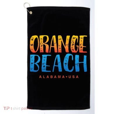 Orange Beach Alabama Souvenir Golf Towel