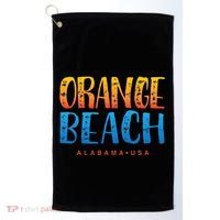 Orange Beach Alabama Souvenir Golf Towel thumb 0