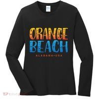 Orange Beach Alabama Souvenir Women's Long Sleeve Shirt thumb 0