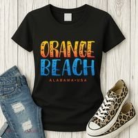 Orange Beach Alabama Souvenir Women's T-Shirt thumb 3