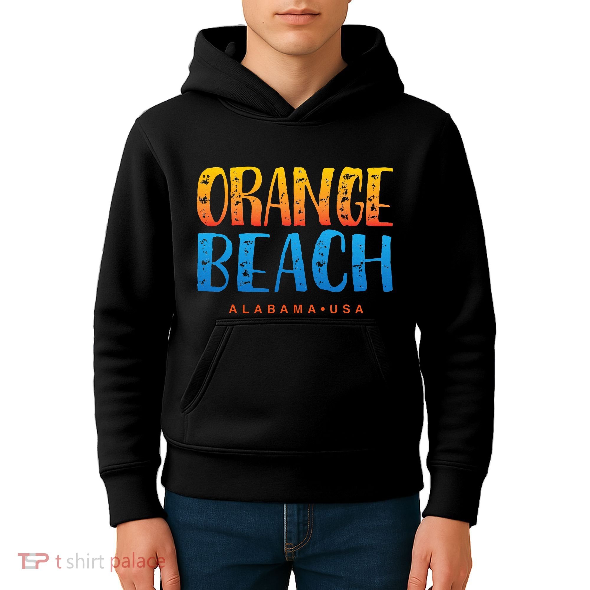 Orange Beach Alabama Souvenir Kids Hoodie