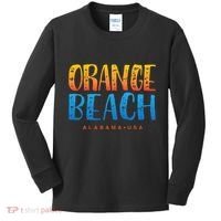 Orange Beach Alabama Souvenir Kids Long Sleeve Shirt thumb 0