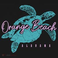 Orange Beach Alabama Al Sea Turtle Vacation Souvenir Gift Doggie Tank thumb 4