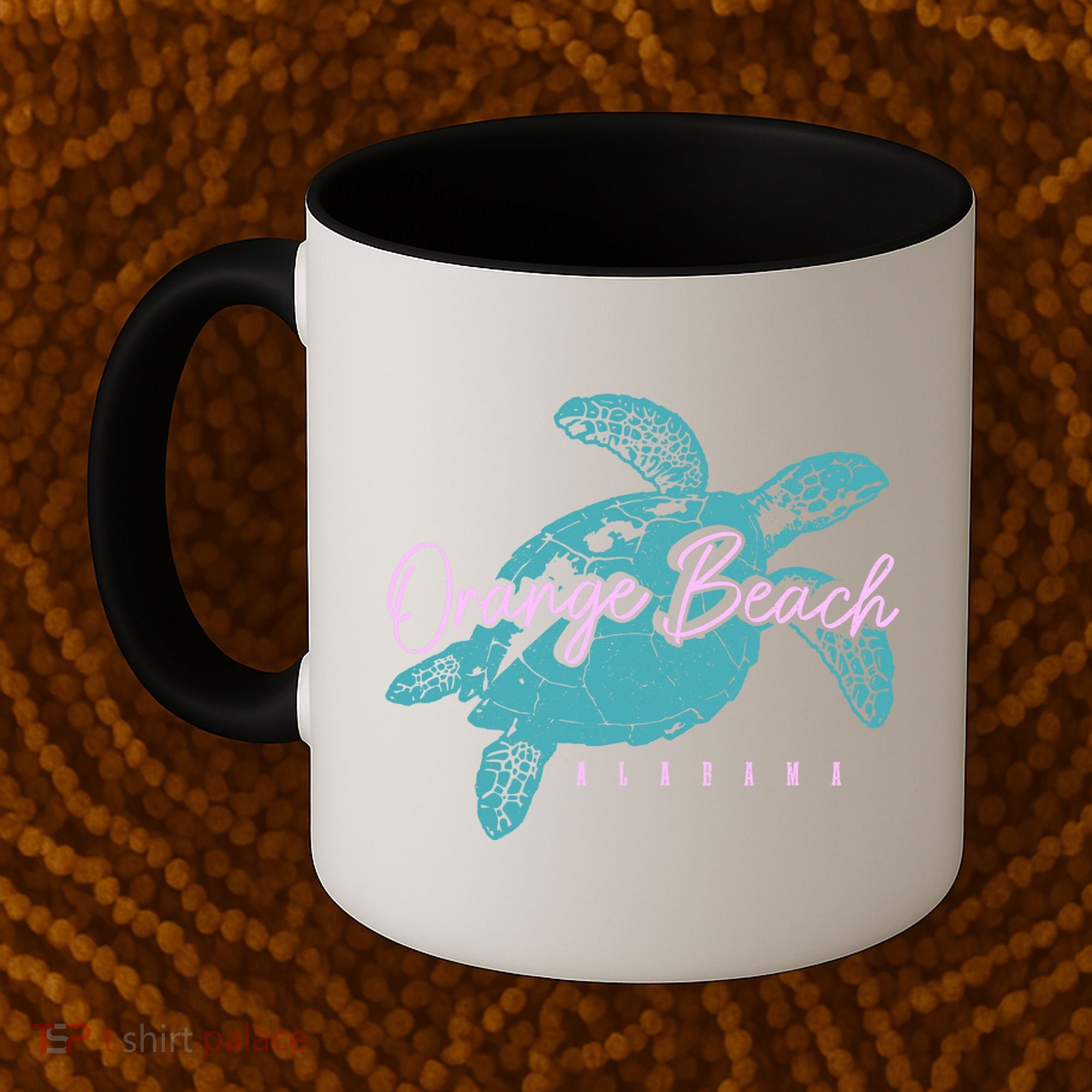Orange Beach Alabama Al Sea Turtle Vacation Souvenir Gift Coffee Mug
