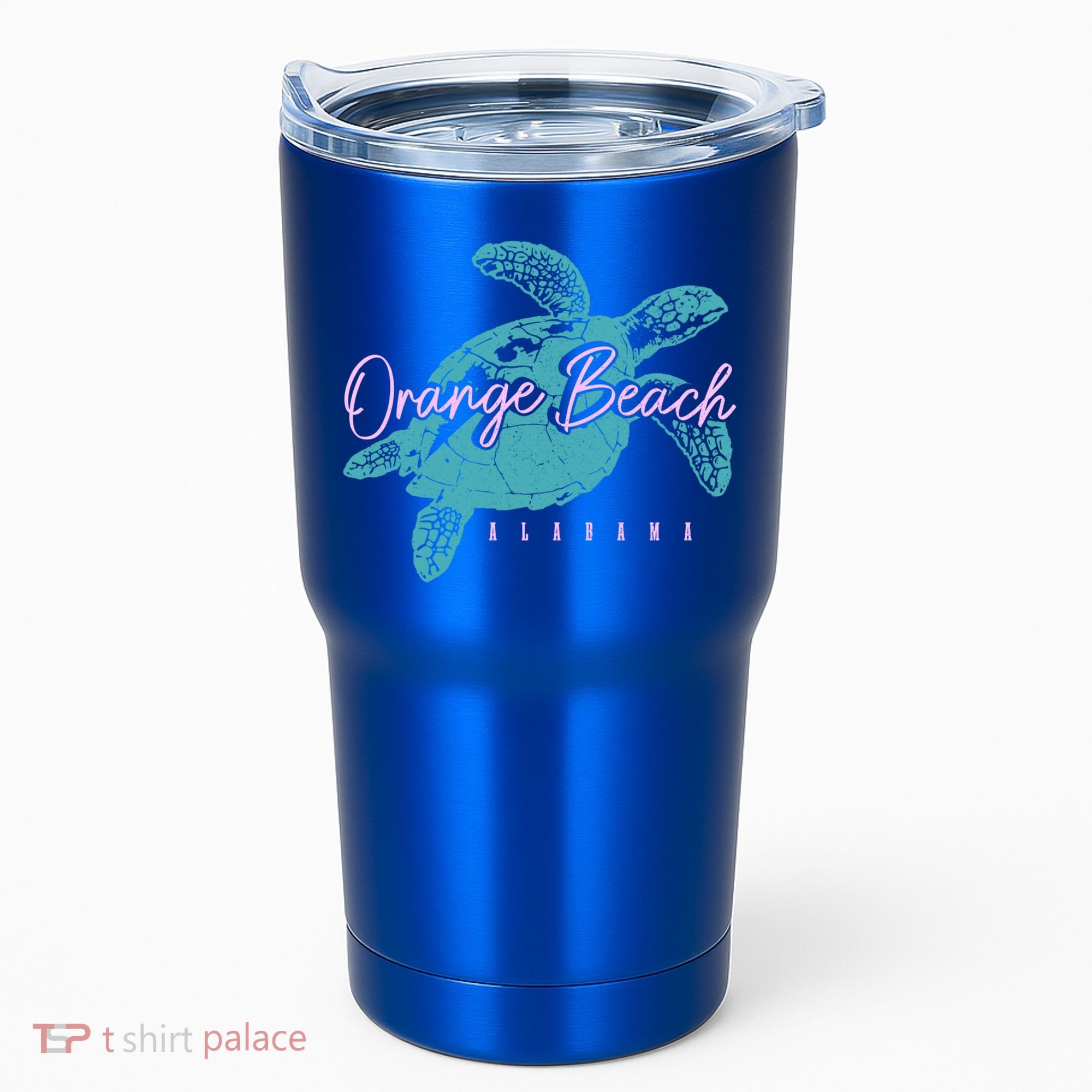 Orange Beach Alabama Al Sea Turtle Vacation Souvenir Gift Tumbler
