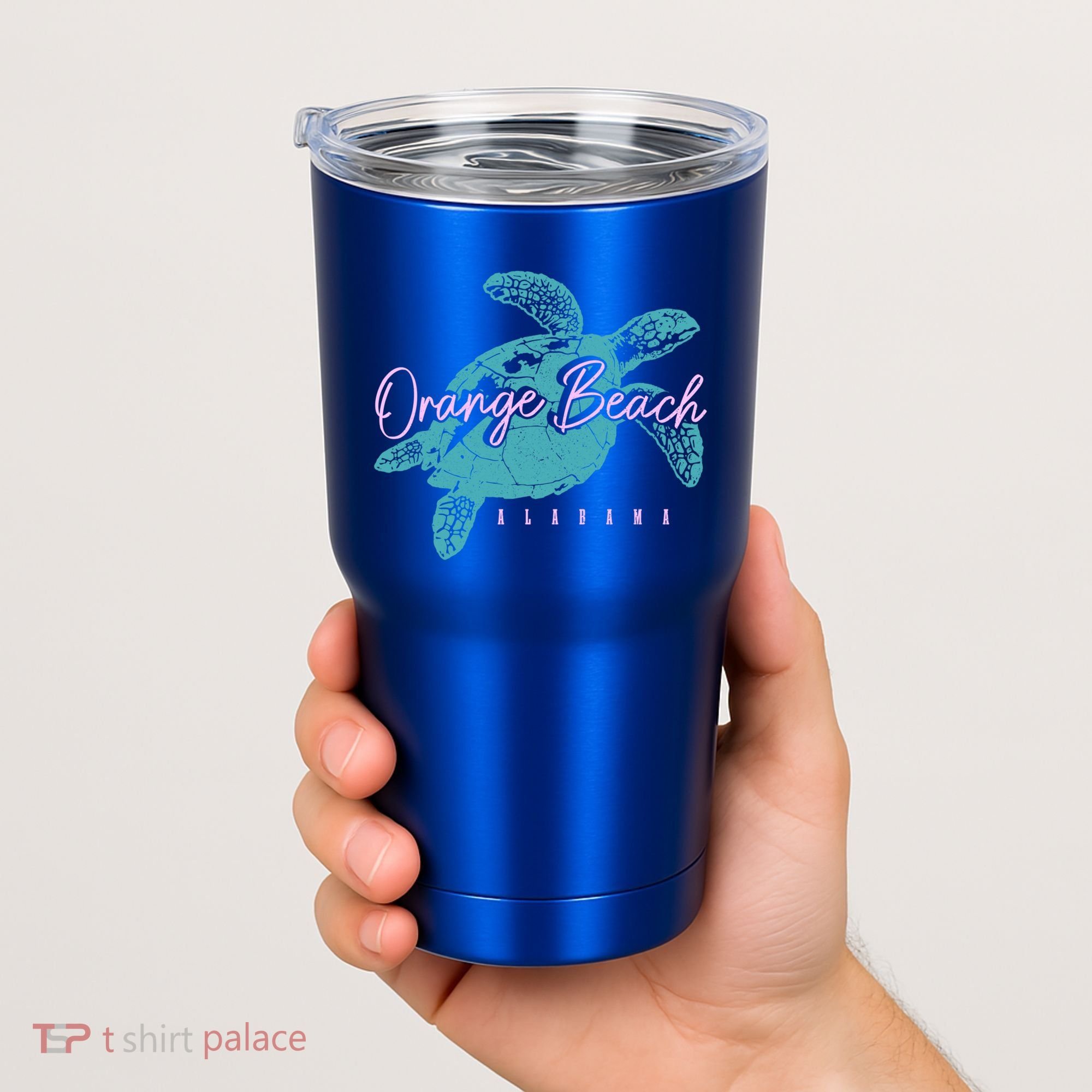 Orange Beach Alabama Al Sea Turtle Vacation Souvenir Gift Tumbler